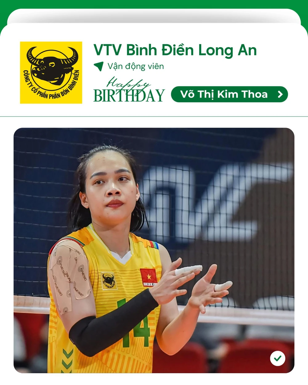 Kim Thoa bước sang tuổi 28 vào ngày 18/3/2026