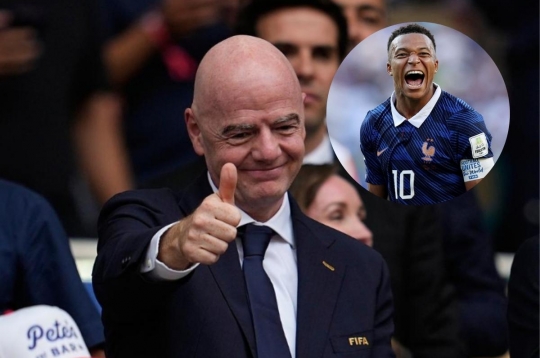 FIFA President sends a message to Mbappe amid criticism storm