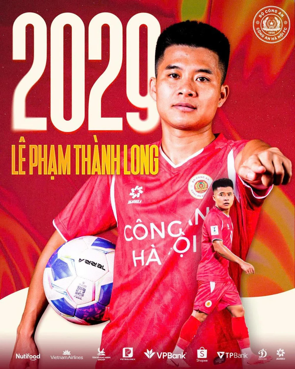 Tin nóng bóng đá Việt hôm nay 15/4: CAHN gia hạn hợp đồng với Thành Long; CLB Thanh Hóa tổn thất lực lượng - Ảnh 1. Tin nóng bóng đá Việt hôm nay 15/4: CAHN gia hạn hợp đồng với Thành Long; CLB Thanh Hóa tổn thất lực lượng - Ảnh 1.