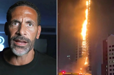Manchester United legend forced to take shelter in basement due to missile attacks in Dubai