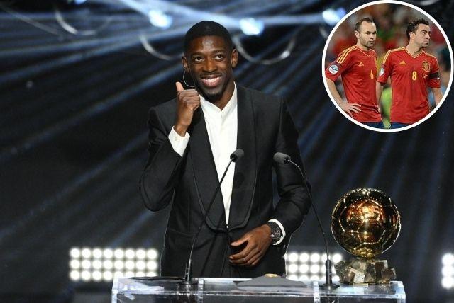 Dembele achieves greater success than Xavi, Iniesta, or Mbappe