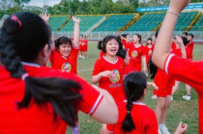 Spreading the inspiration of women's football on International Women's Day March 8