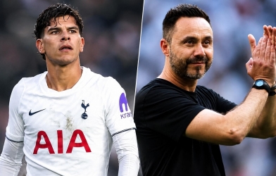 Coach De Zerbi promises to be a 'father figure' for Tottenham's costly young signing