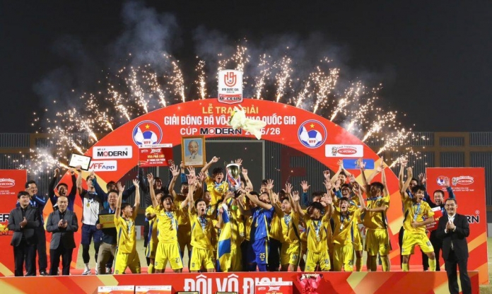 Đánh bại PVF CAND, SLNA lên ngôi vô địch U19 Quốc gia