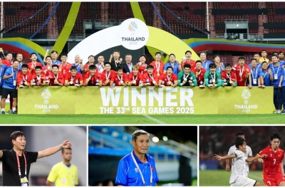 Vietnamese football is honored following the highly successful year of 2025.