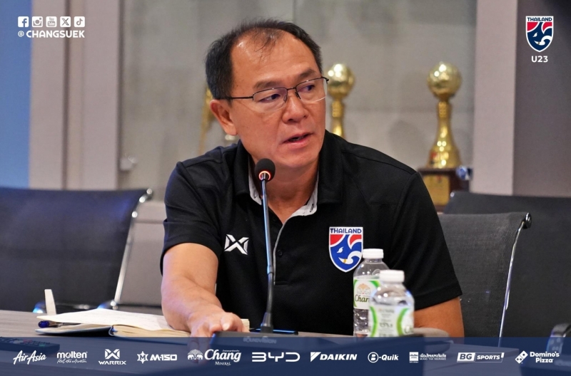 After suffering defeat at the SEA Games, the Thai coach declared intentions to 'correct mistakes' at the AFC U23 Championship.