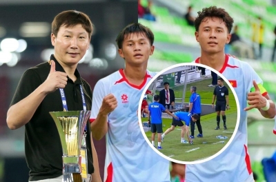 Vietnam U19 revives the signature tactic of Coach Kim Sang Sik against Indonesia