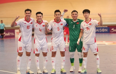 Vietnam national futsal team returns home after the Asian Championship final round