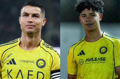Ronaldo's son scores hat-trick, Al Nassr wins thrilling 7-goal match