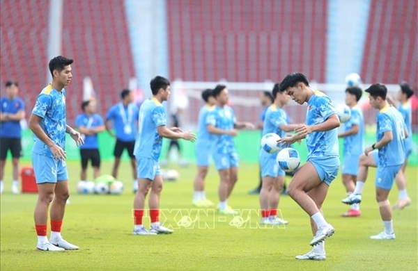 在半决赛之前,越南U22门将决心守住球门不失球