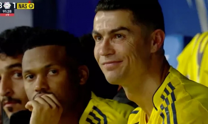 Phản ứng gây sốt của Ronaldo khi Al Nassr thua đau Al Hilal