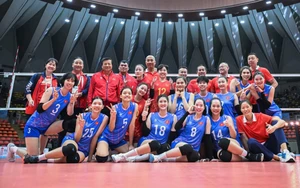 Determine the objectives of the Vietnamese women's volleyball team in major tournaments following the historic milestone in China