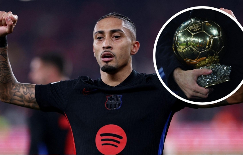 Barca quietly celebrates as Raphinha misses out on the 2025 Ballon d'Or