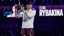 The Kazakh star defeated the world No. 1 player in the 2025 WTA Finals final, achieving an unprecedented feat.