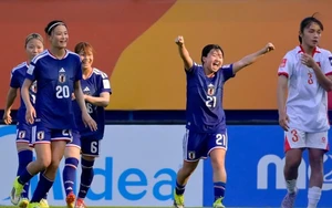 Japan's U20 women's team secures a spot in the U20 Women's World Cup after a decisive victory over Vietnam's U20 women's team.