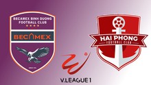 Live stream link for the Becamex TP.HCM vs Hải Phòng football match at 18:00 today, V-League Round 10