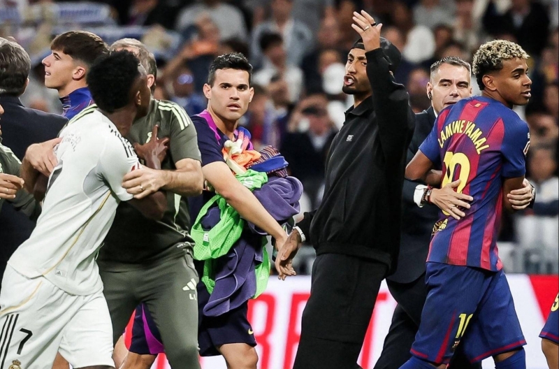 No playing, yet Barca still defends Yamal amid the brawl