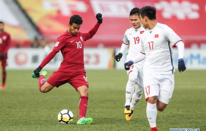 Live broadcast U23 Vietnam vs U23 Qatar, 10:00 PM today, October 9