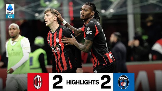 Escaping danger in stoppage time against a relegation battler, Milan faces the risk of losing the Serie A top spot