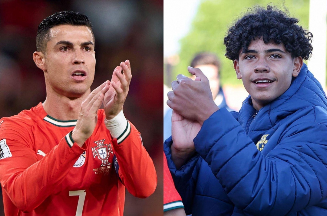 Ronaldo&#39;s son makes new progress with Portugal national team