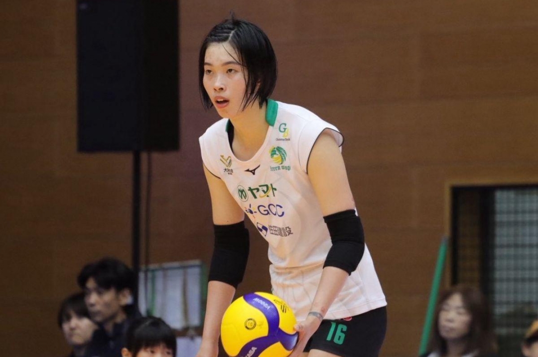 Thanh Thúy ranks among the top 10 highest scorers in the Japan National Volleyball Championship