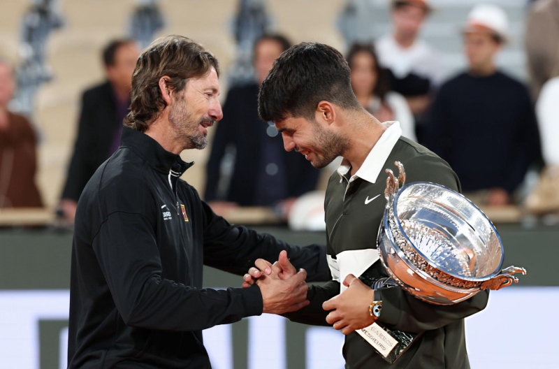 Alcaraz is at risk of losing his mentor to Sinner