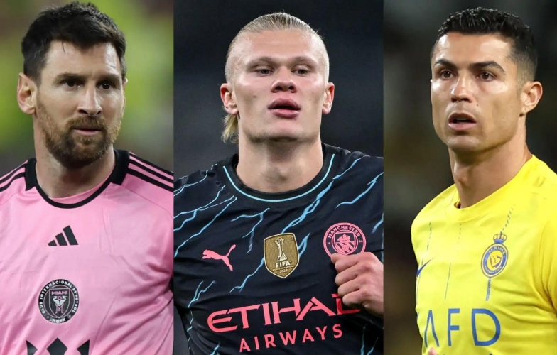 Guardiola: &#39;Haaland is on the same level as Messi and Ronaldo&#39;