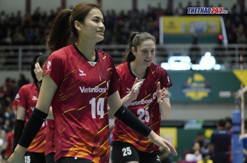 Live women&#39;s volleyball VietinBank vs XMLS Thanh Hóa, 12:00 today, October 9