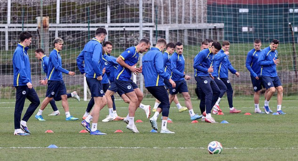 ĐT Bosnia và Herzegovina tập luyện chuẩn bị cho trận chung kết playoff World Cup 2026 với Italy