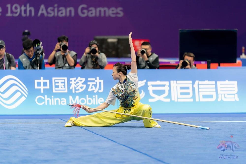 Dương Thúy Vi giành HCV Cúp taolu thế giới 2026 - Ảnh 1. Dương Thúy Vi giành HCV Cúp taolu thế giới 2026 - Ảnh 1.