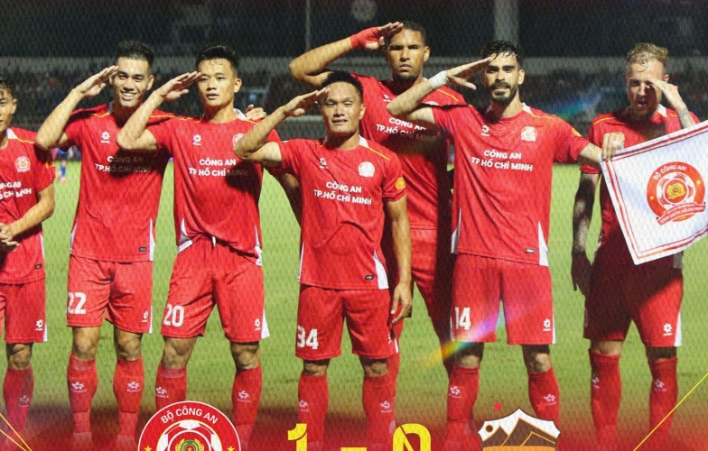 Brazilian striker scores, Ho Chi Minh City Police narrowly defeat HAGL
