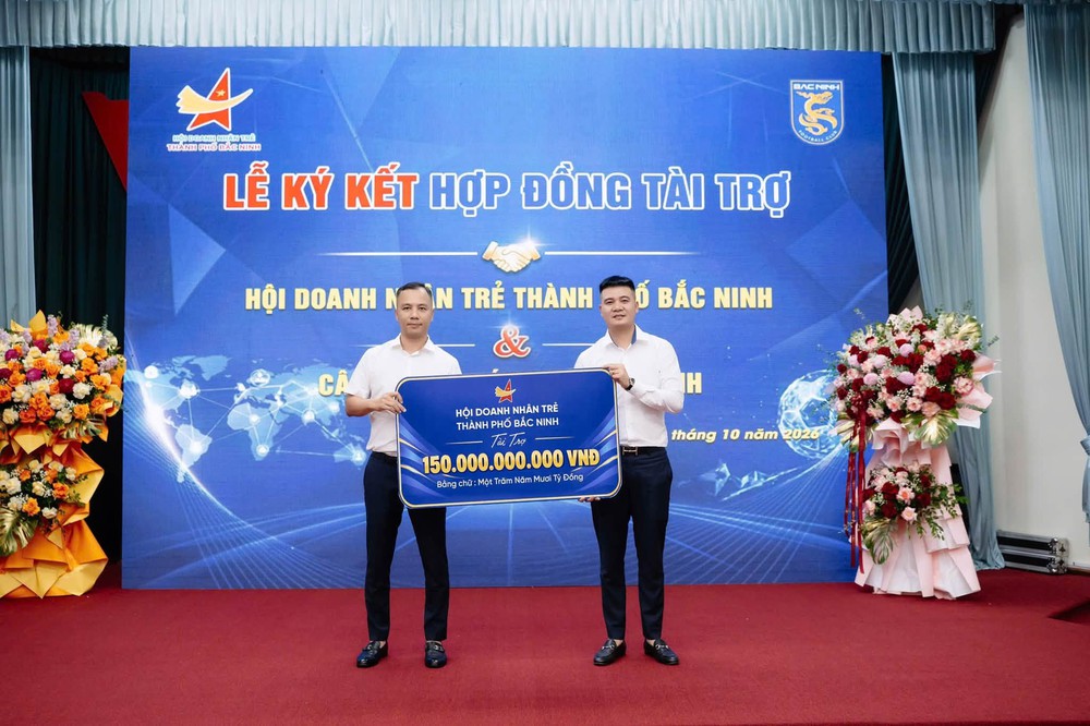 CLB Bắc Ninh nhận tài trợ 150 tỷ đồng giữa cuộc đua trụ hạng V-League - Ảnh 1.