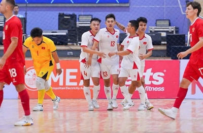 Live futsal Vietnam vs New Zealand, 18:00 today, August 2