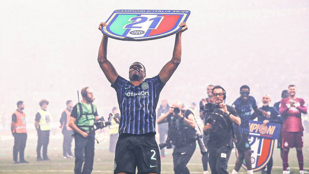 Inter Milan chính thức vô địch Serie A lần thứ 21 sớm 3 vòng đấu - Ảnh 2.