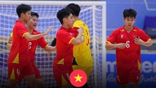 Live stream link for Vietnam vs Indonesia football match at 16:00 today, Southeast Asia U19 Futsal Championship 2025 semifinals