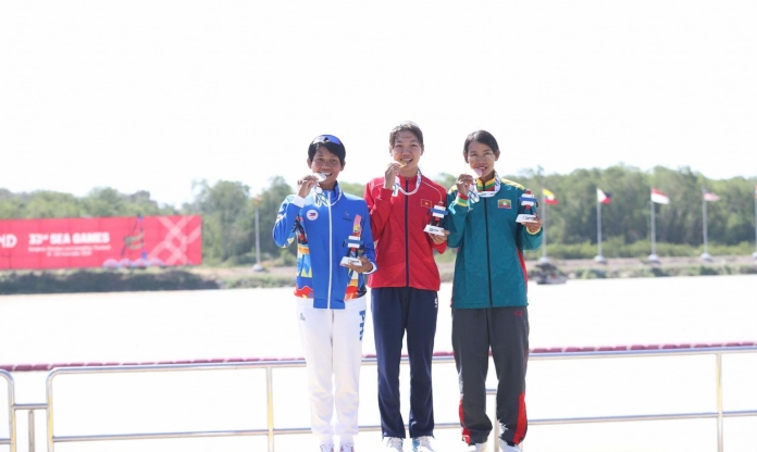 Rowing Việt Nam ghi hattrick HCV chỉ trong vòng vài tiếng