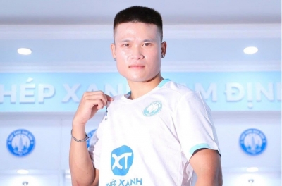OFFICIAL: Tuan Hai joins Nam Dinh, forming a 'striking duo' with Xuan Son