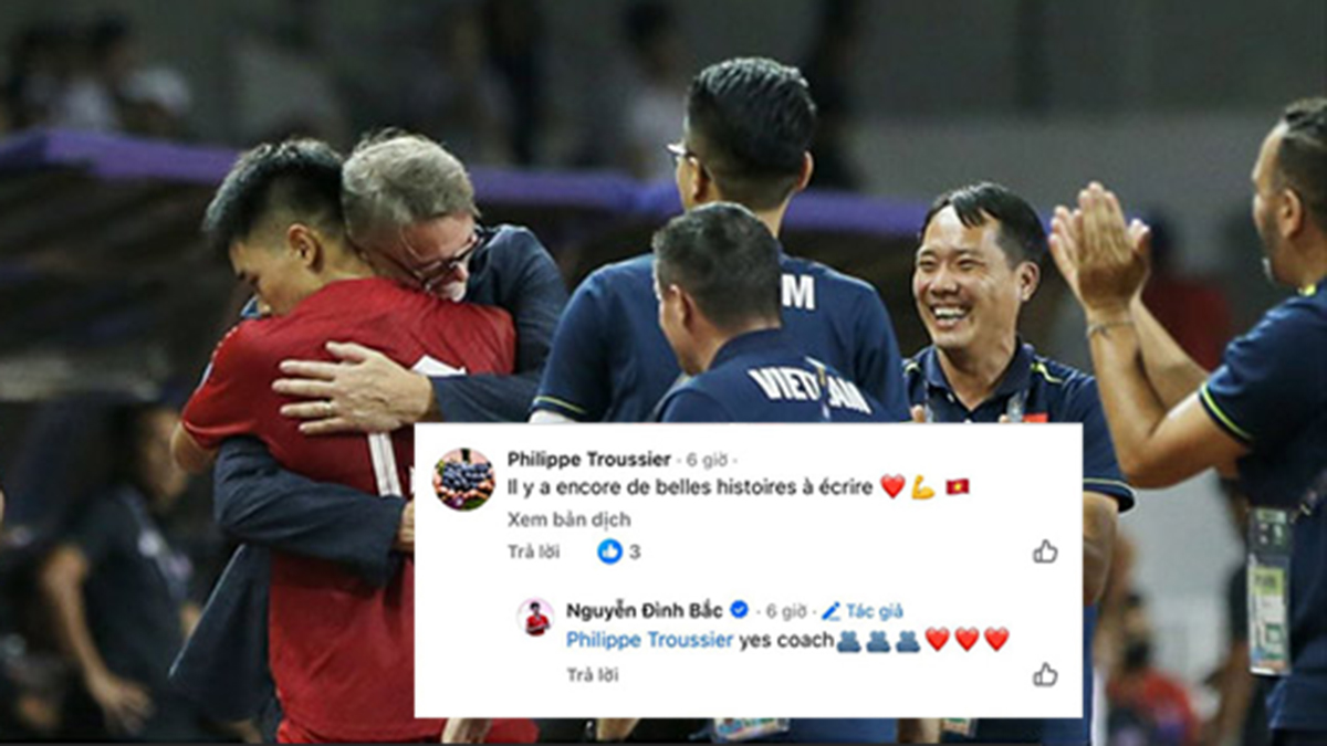 HLV Troussier gửi lời nhắn đặc biệt sau khi Đình Bắc trượt Quả bóng vàng Việt Nam 2025