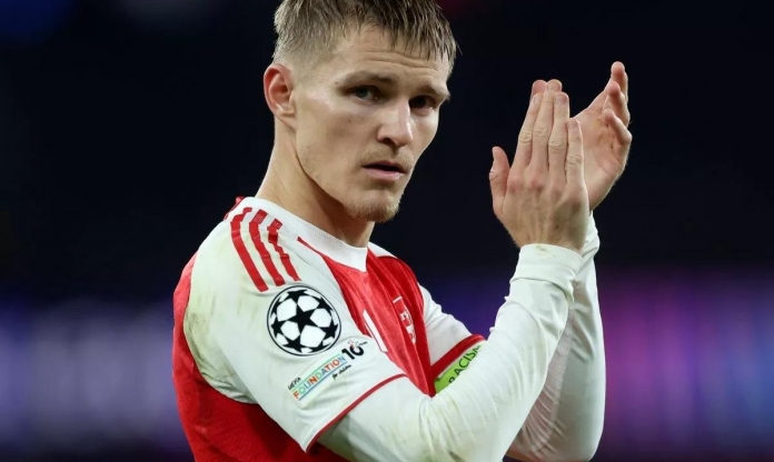 Odegaard thốt lên 1 điều về chất lượng cầu thủ của Arsenal