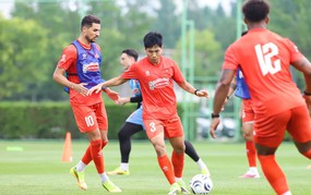 Today's hot Vietnamese football news on July 7: The Vietnam national team prepares for their second friendly match; Truong Tuoi Dong Nai welcomes three new recruits from Serbia.