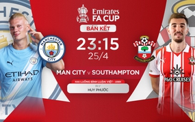 Live streaming link for Manchester City vs Southampton football match at 23:15 tonight, FA Cup semi-final