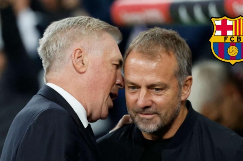 Flick quietly rejoices! Ancelotti delivers two consecutive pieces of good news to Barcelona