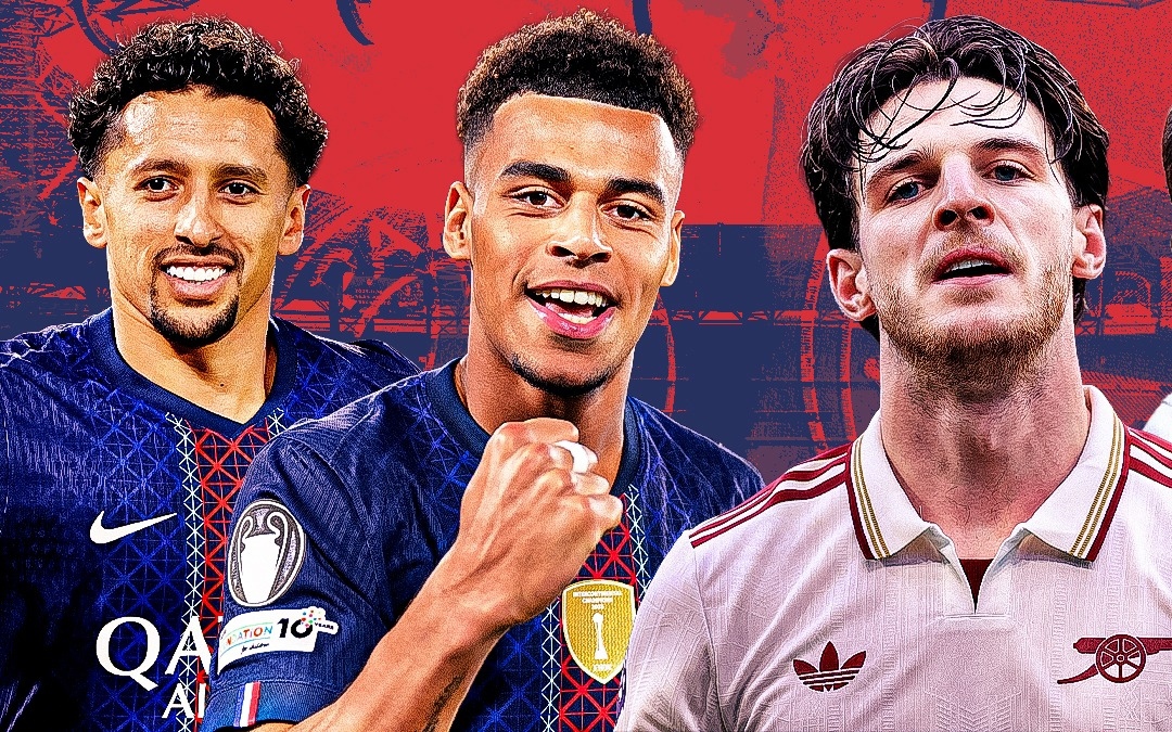 TRỰC TIẾP bóng đá PSG vs Arsenal: Dembele, Khvicha đá chính