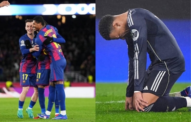 Barca maintains La Liga's honor, while Real Madrid struggles in the play-off round