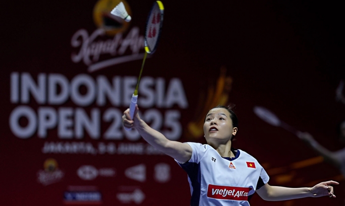 Nguyễn Thùy Linh thăng hoa tuyệt vời trận ra quân Indonesia Masters 2026