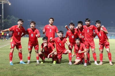 Live stream link for U17 Vietnam vs U17 Indonesia, 19:30 today, April 19