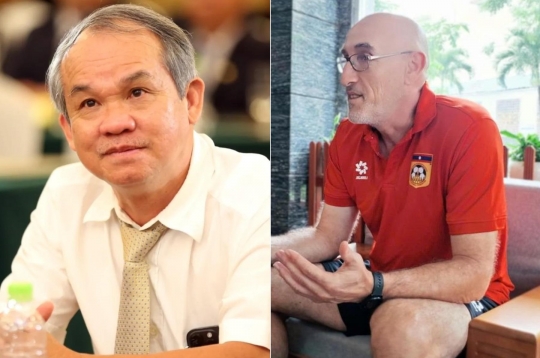 Hot football news noon 15/7: Laos national team coach sends 'thanks to Boss Duc'