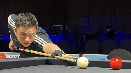 Bao Phương Vinh made an impressive debut at the World Carom 3-Cushion Billiards Championship