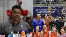 After losing the SEA V.League final, the Thai coach announced plans to study the Vietnamese women&#39;s volleyball team for SEA Games 2025.