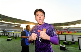 The U23 Chinese goalkeeper faces a challenge against U23 Vietnam